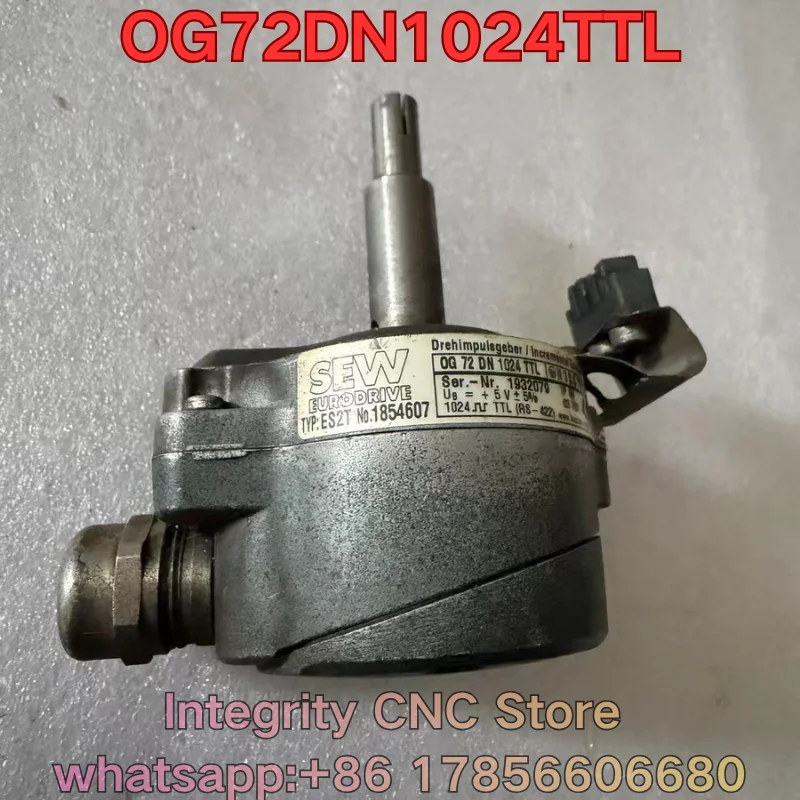 The second-hand OG72DN1024TTL 1854607 encoder function test is normal.