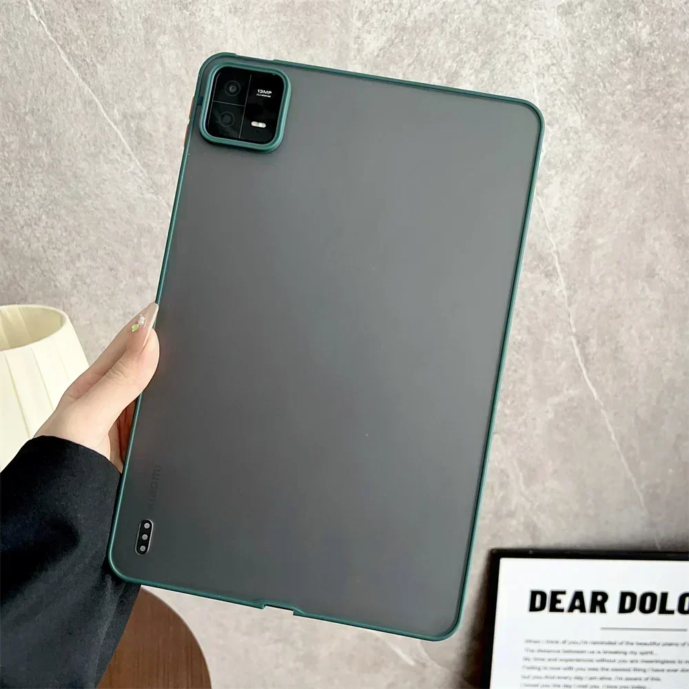 Tablet Case for Xiaomi Pad 6 6s Pro 5 5 Pro 11 Inch Redmi Pad SE Soft Edges Slim Cover Frosted Hard PC MI 6 Pro 2023 Case Fundas