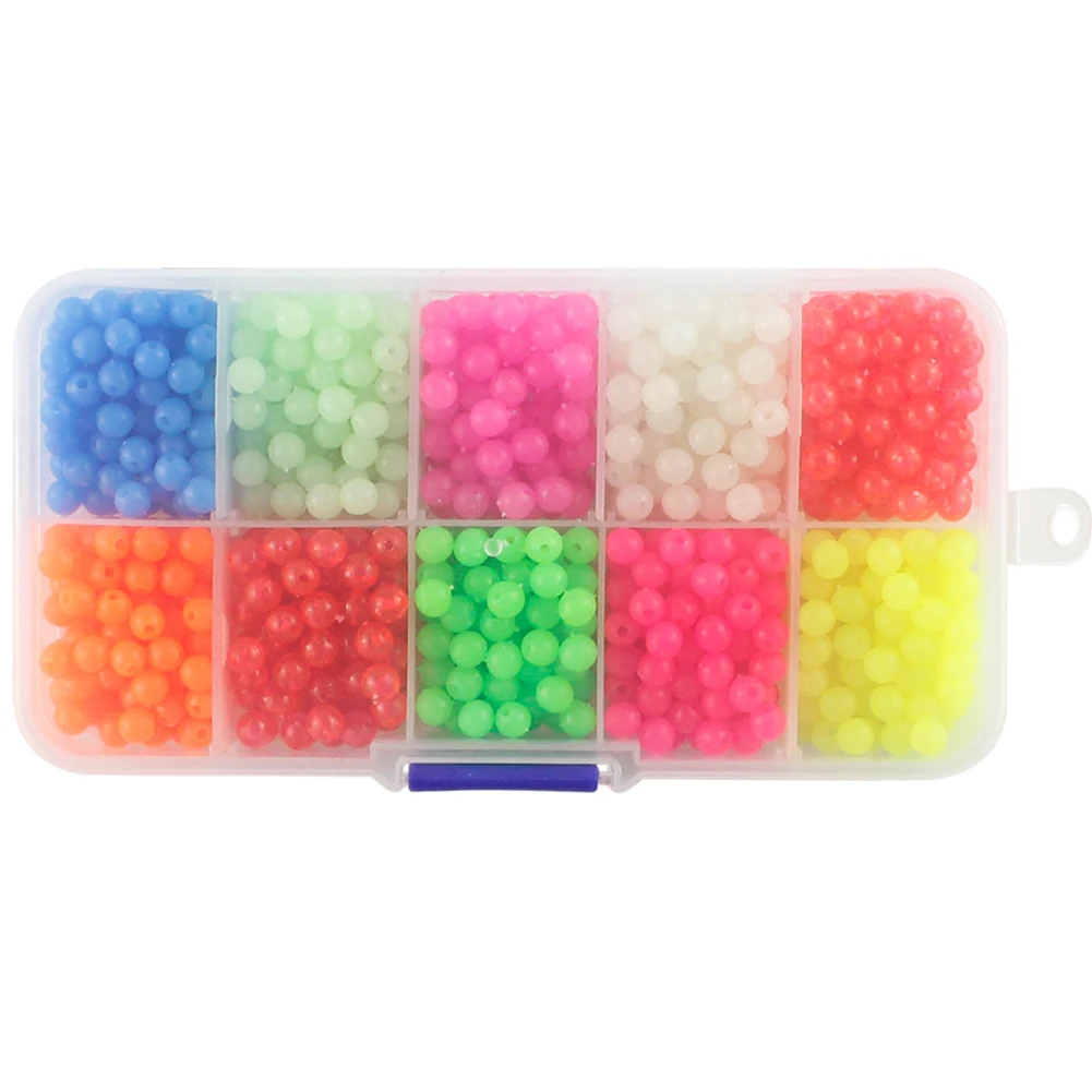 

1000pc Fishing Beads Fishing Floats Beads Fishing Equipment For Night Fishing For Sea Fishing With Box Brand New