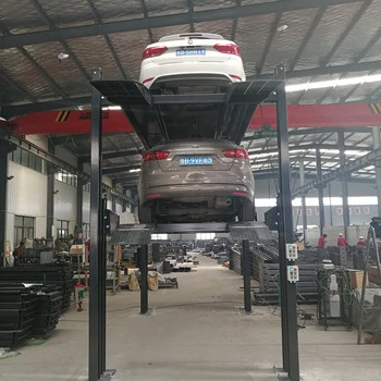 Motor Drive Mode for Car Parking Lot 3-Stair Level Triple Stacker Lift Mechanical Steel Parking Equipment