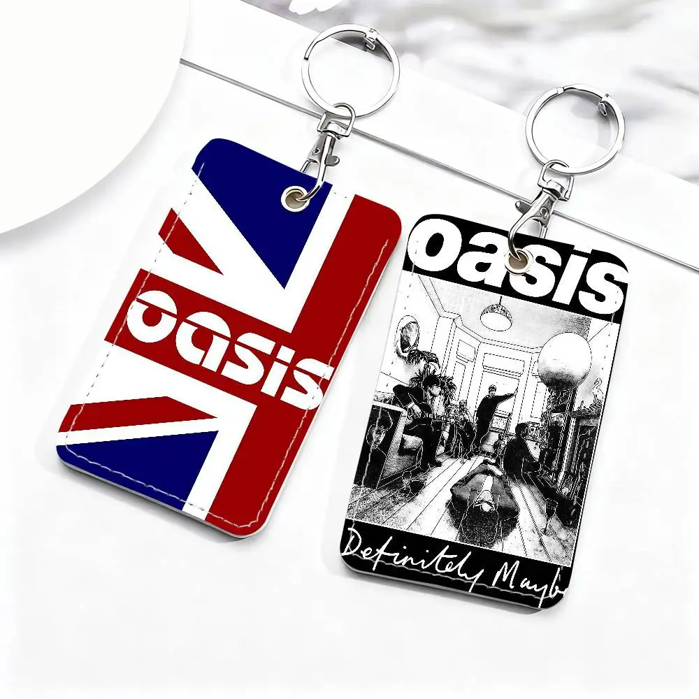 

Держатель для карт Rock Band O-Oasis, подходит для студенческих проездных, метро, банка, спортзала и для предотвращения утери ключей