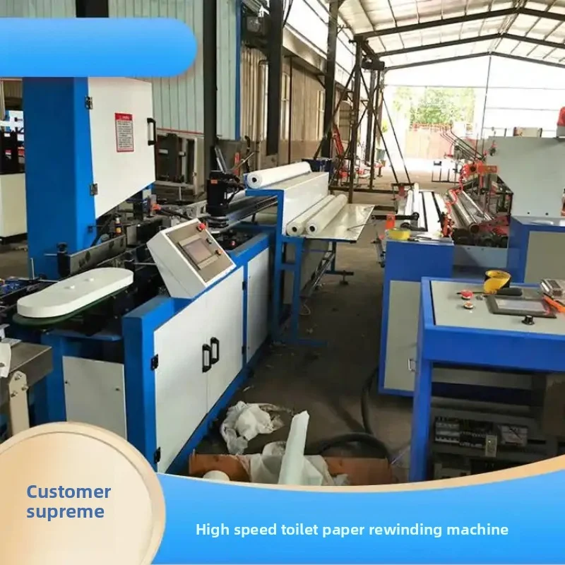 절단 슬리팅 되감기 엠보싱 종이 화장지 되감기 화장지