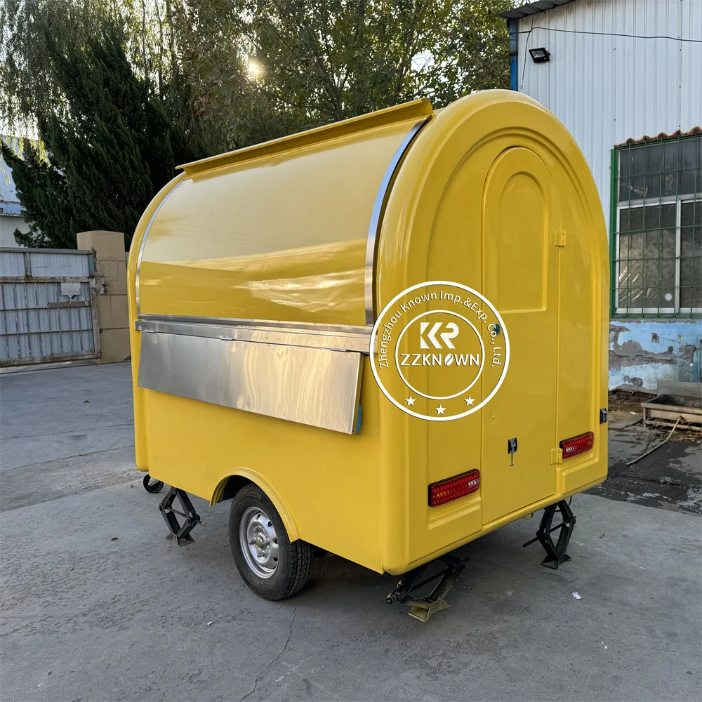 

Street Food Truck Mobile Coffee Pizza Catering Truck Customized Fast Food Trailer Mobile Concession Food Trailer With CE