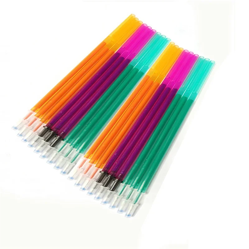 Magie Löschbaren Stift Refill Set 0,5mm Waschbar Griff Löschbaren Gel-Tinte Stift Farbige Tinte Stangen Schule Büro Schriftlich schreibwaren