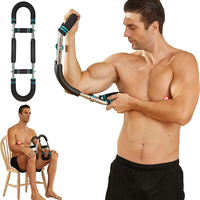 Wrist Strength Trainer Adjustable U-Shaped Arm Trainer Home Fitness Chest Expander Twister Arm Exerciser Hand Gripper Strengths
