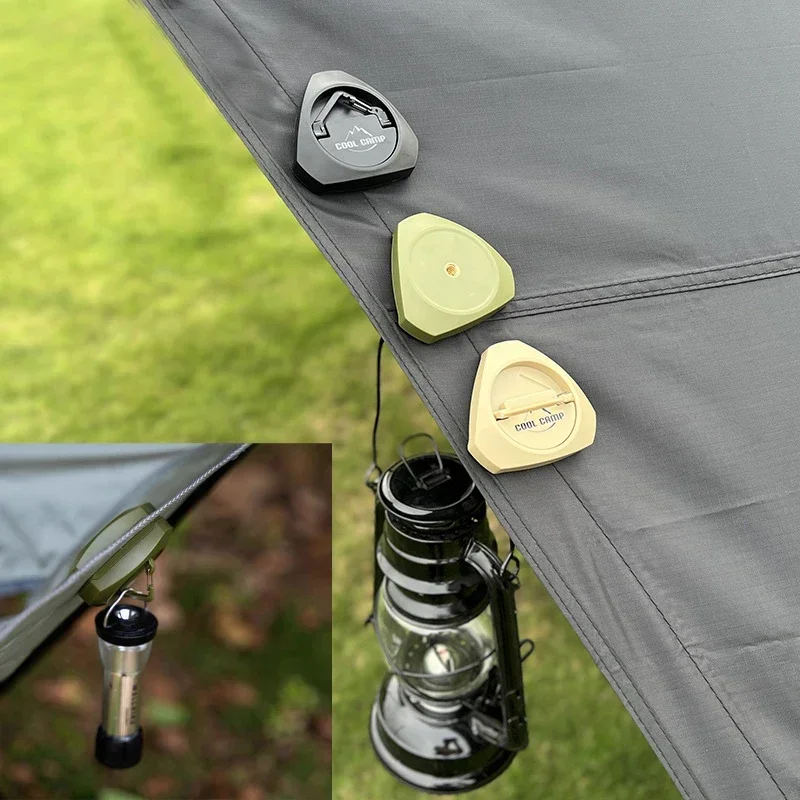 

1PC Outdoor Magnetic Hook Without Drilling Suspension Suction Cup For Camping Tents Tent Lights Outdoor Fixed Buckles Car Lights