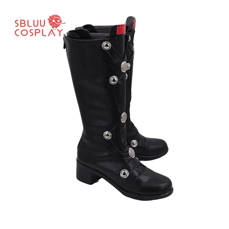 SBluuCosplay Game Rapi Cosplay Schoenen Mannen Vrouwen Halloween Party Thema Evenementen Op maat gemaakte laarzen