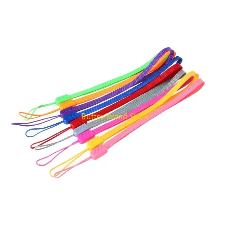 W89C 19.5cm 짧은 끈 스트랩 로프 휴대폰 USB 플래시 드라이브 키 카드 B