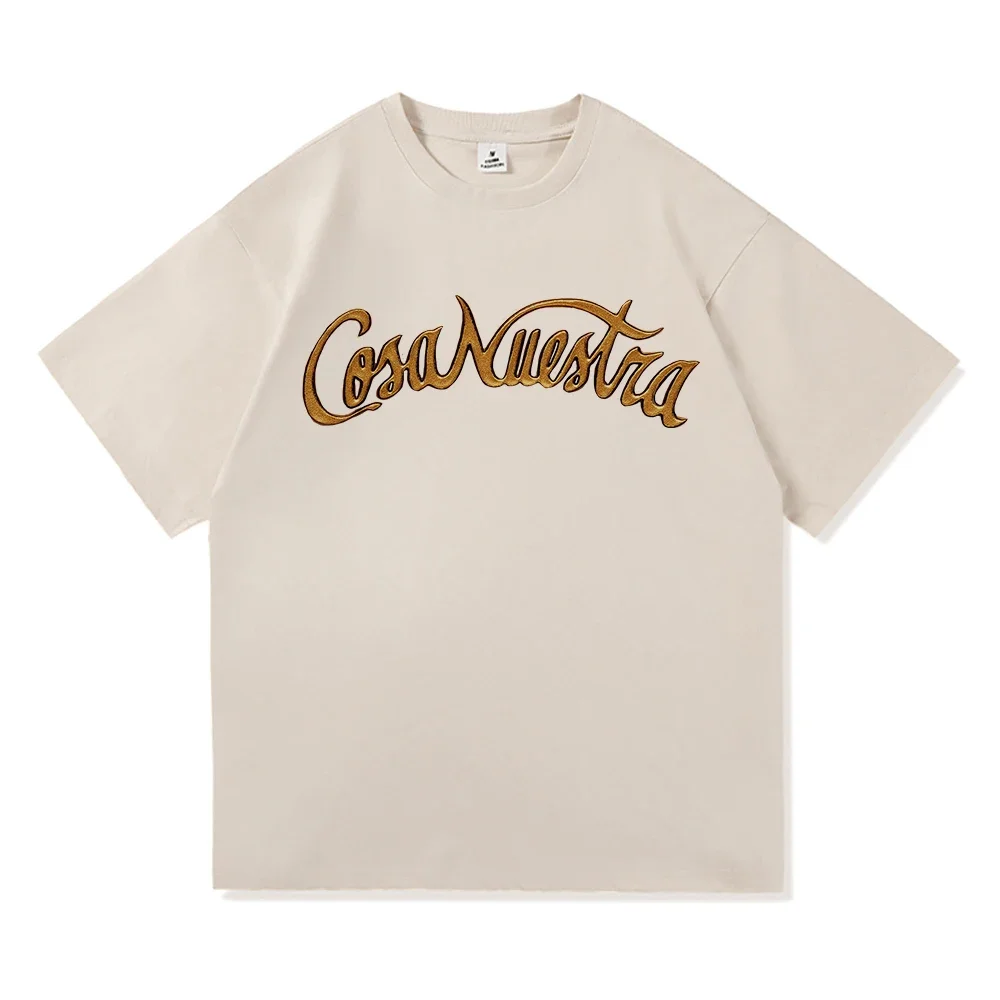 Rauw Alejandroco Coca Nuestra تي شيرت موضة الرجال Harajuku الجمالية الجرافيك التي شيرت للجنسين عالية الجودة خمر القطن تي شيرت #2