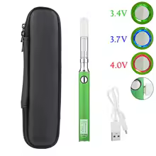 1Pcs Starter kit Authentic 1300 mAh UGO-V3 Batteries E cigarette Kits Smoke Preheat VV Vapes Micro Usb Rechargeable 510 Mods Bat