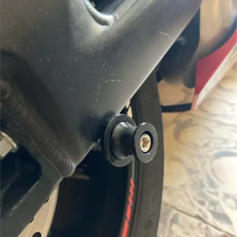 

6mm FOR APRILIA TUONOV 4R SRMAX125 SHIVER 900 SHIVER 750 RSV MILLE Motorcycle Swingarm Spools Stand Screws Slider Accessories