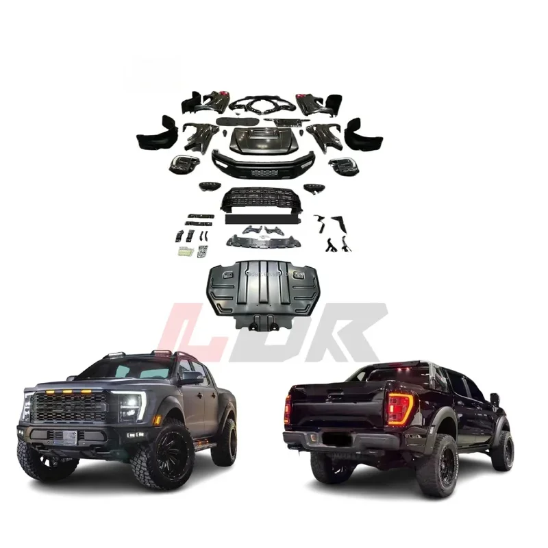 

High Quality for F-ord Ranger 11-19 Upgrade to F150 raptor 2025 Newest Style Bodykit Car Auto Parts Hood Fender Headlight Bumper