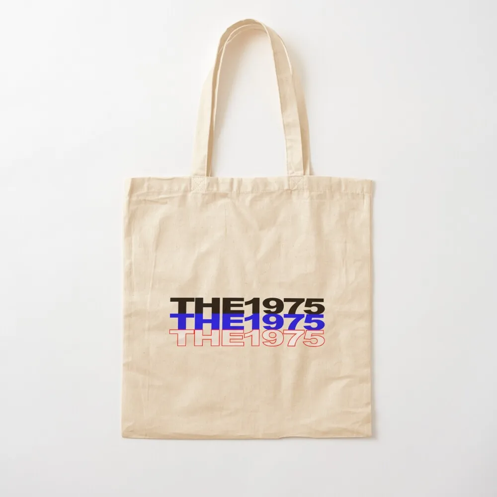 

1975 sticker logo Matty Healy Being funny in a foreign language Tote Bag Shopper Lady bag tote bag canvas Canvas Tote