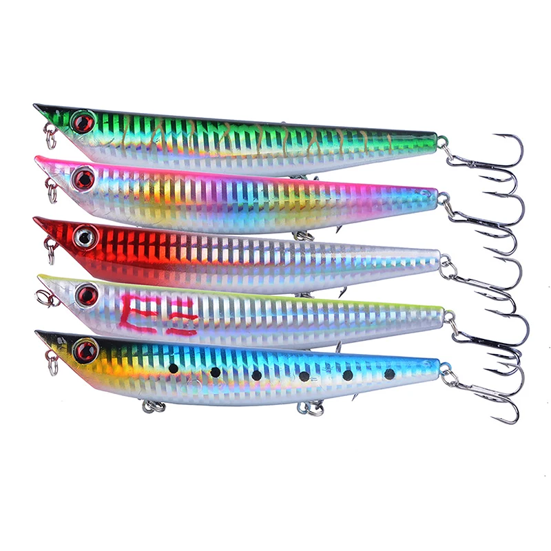 Artificial Bait 3d Eyes Fish Floating Crankbait Floating Minnow Fishing Lure/Tackle/Wobblers Sea