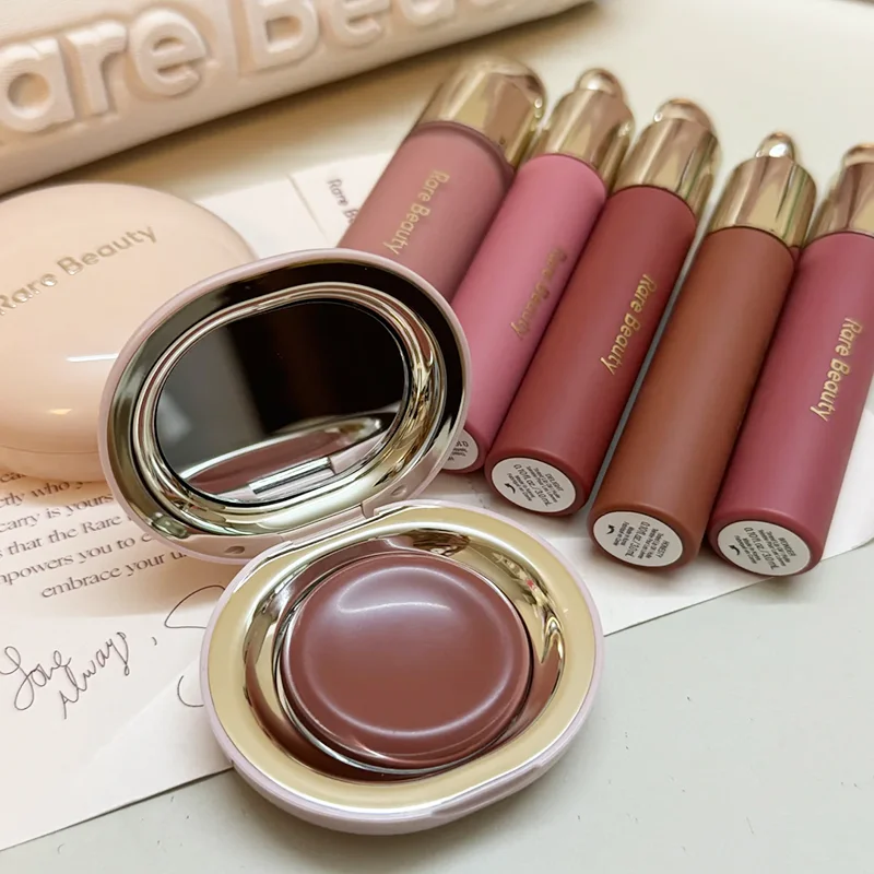 نادر الجمال السائل أحمر الخدود ملمع الشفاه Luminizer أحمر الخدود طويلة الأمد ترطيب المغذيات ضوء إصلاح أحمر الشفاه طبيعة الوجه ماكياج