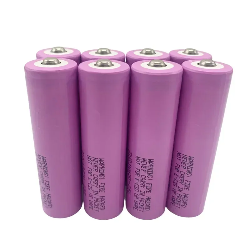 18650 Li-ion Battery 3.7V 3500mAh Rechargeable INR18650 35E 25A Discharge Battery for Screwdriver Flashlight Beauty Instruments