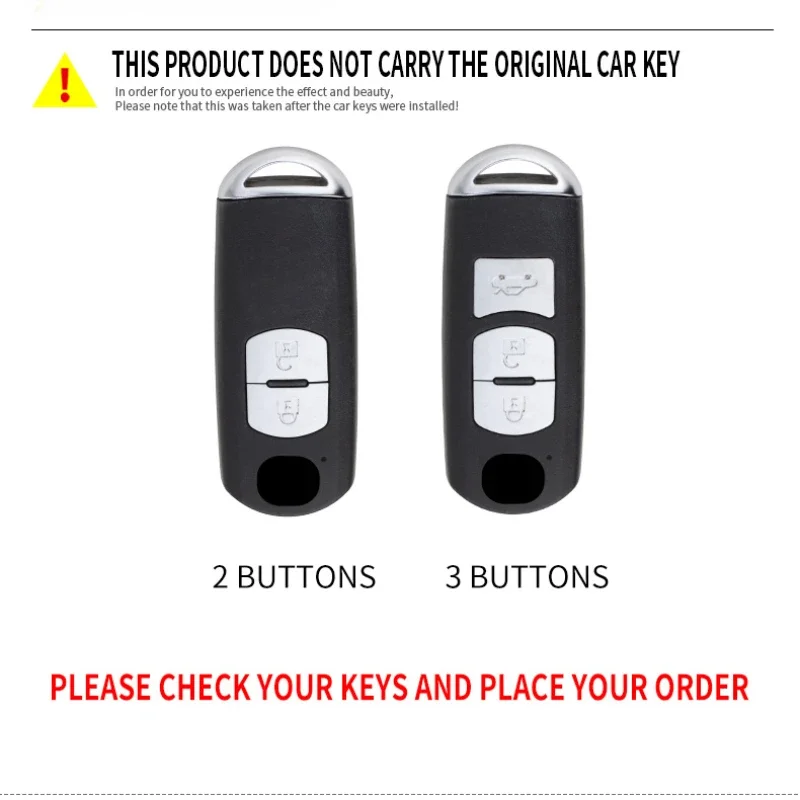 for Mazda 3 5 6 CX5 CX7 CX9 CX-5 CX-7 CX-9 MX-5 Miata RX-8 X-5 Summit Axela Atenza M3 M6 Metal Car Key Cover Fob Case Shell