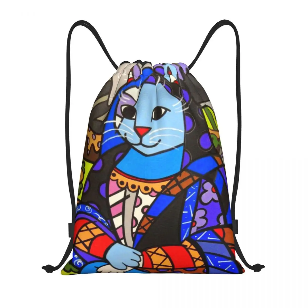 

Custom Name Waterproof Outdoor Beach Swimming Sports Drawstring Backpack Britto Anime Organizer Gym Storage Bag