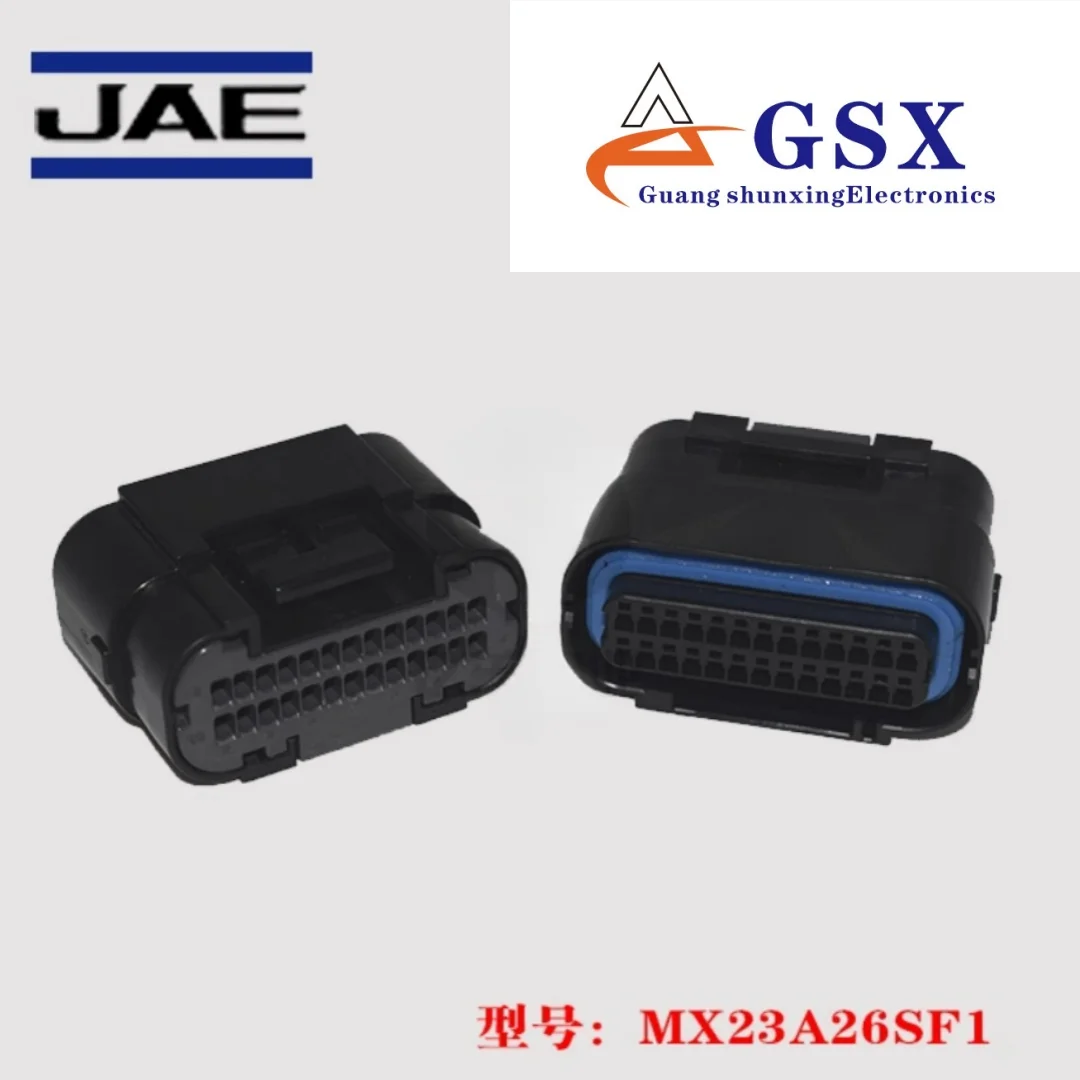 

MX23A26SF1 rubber shell JAE connector 26p plug connector original genuine imported