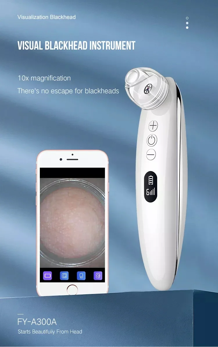Przenośne, ręczne urządzenie elektryczne do oczyszczania porów i usuwania zaskórników do głębokiego oczyszczania twarzy, szybka wysyłka.