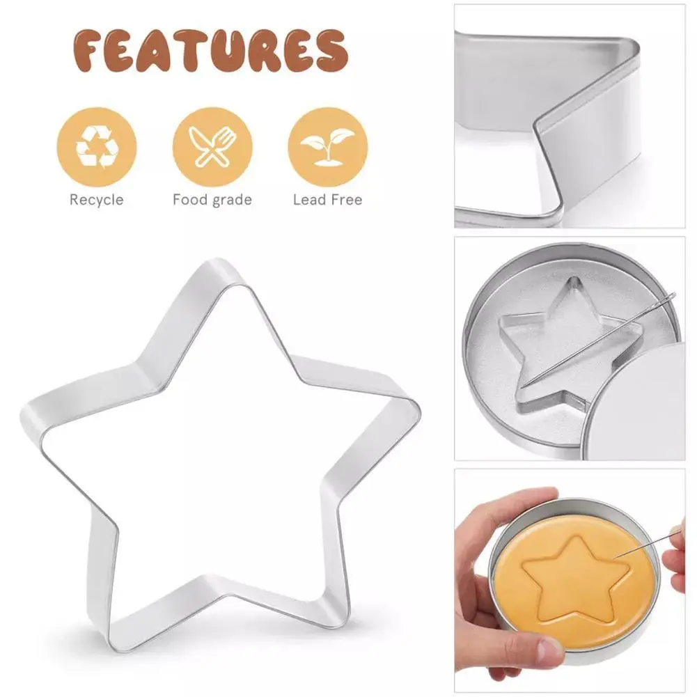 1Set  Sugar Cookie Cutter Multifunction Interesting Korean Cookies Game Tools Perfect Gift For Party Candy Game Molds