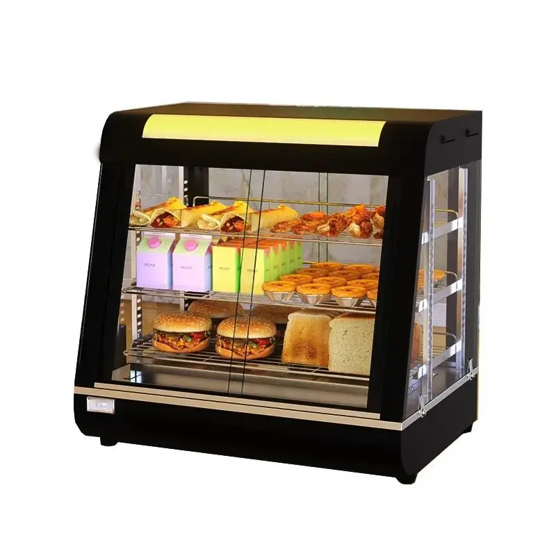 

Commercial Desktop Thermal Insulation Cabinet Display Cabinet Egg Tarts Hamburger Crisper Fried Chicken Fries Heatingpromote sal