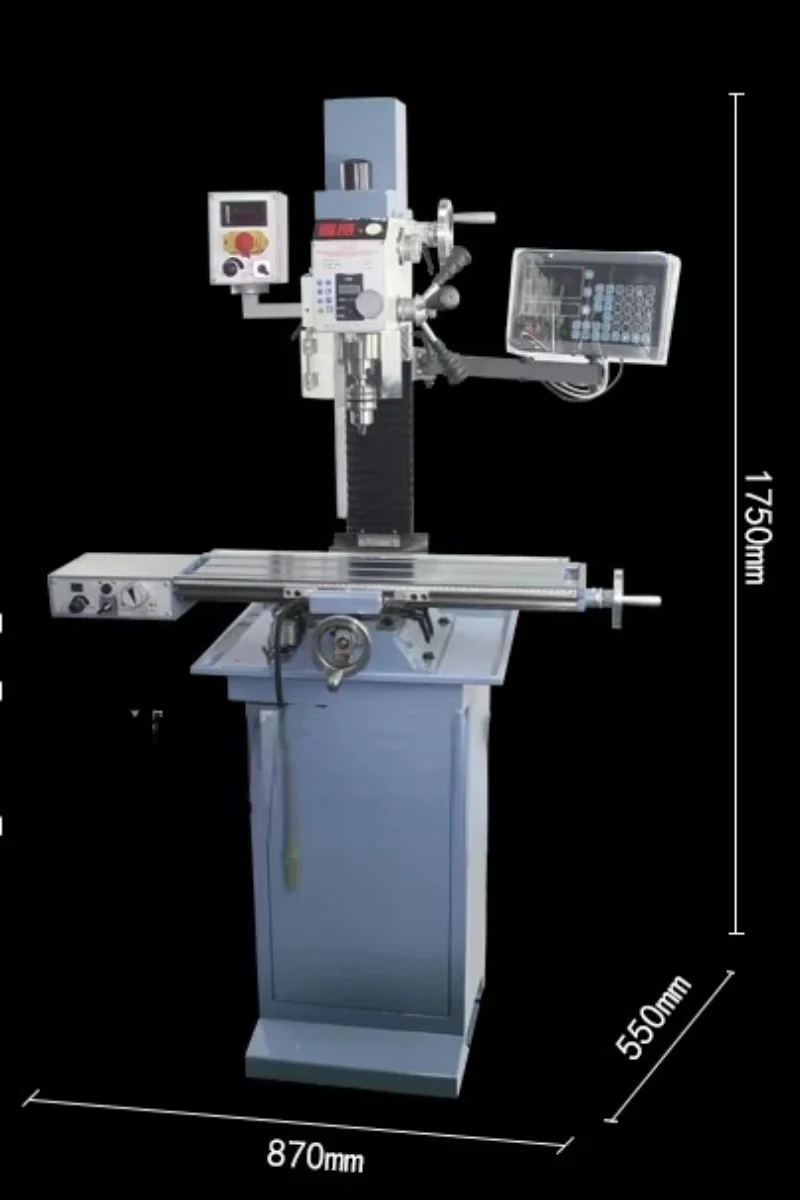 Fresadora y perforadora 25/16 mm Máquina de procesamiento de metales todo en uno Máquina herramienta multifunción para trabajar metales de alta resistencia FS-25V