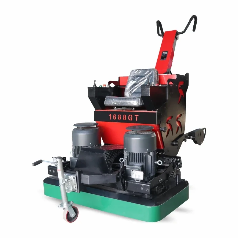 Wholesale Custom Medium Paint Wood Epoxy Floor Grinding Machine 1688 mm Floor Concrete Grinder For Sale