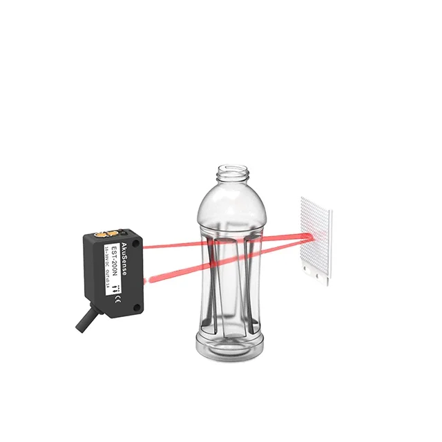 AkuSense (ESQ-150N) IEC,EC Transparent Objects Detection Sensor Laser Distance Measurement Sensor