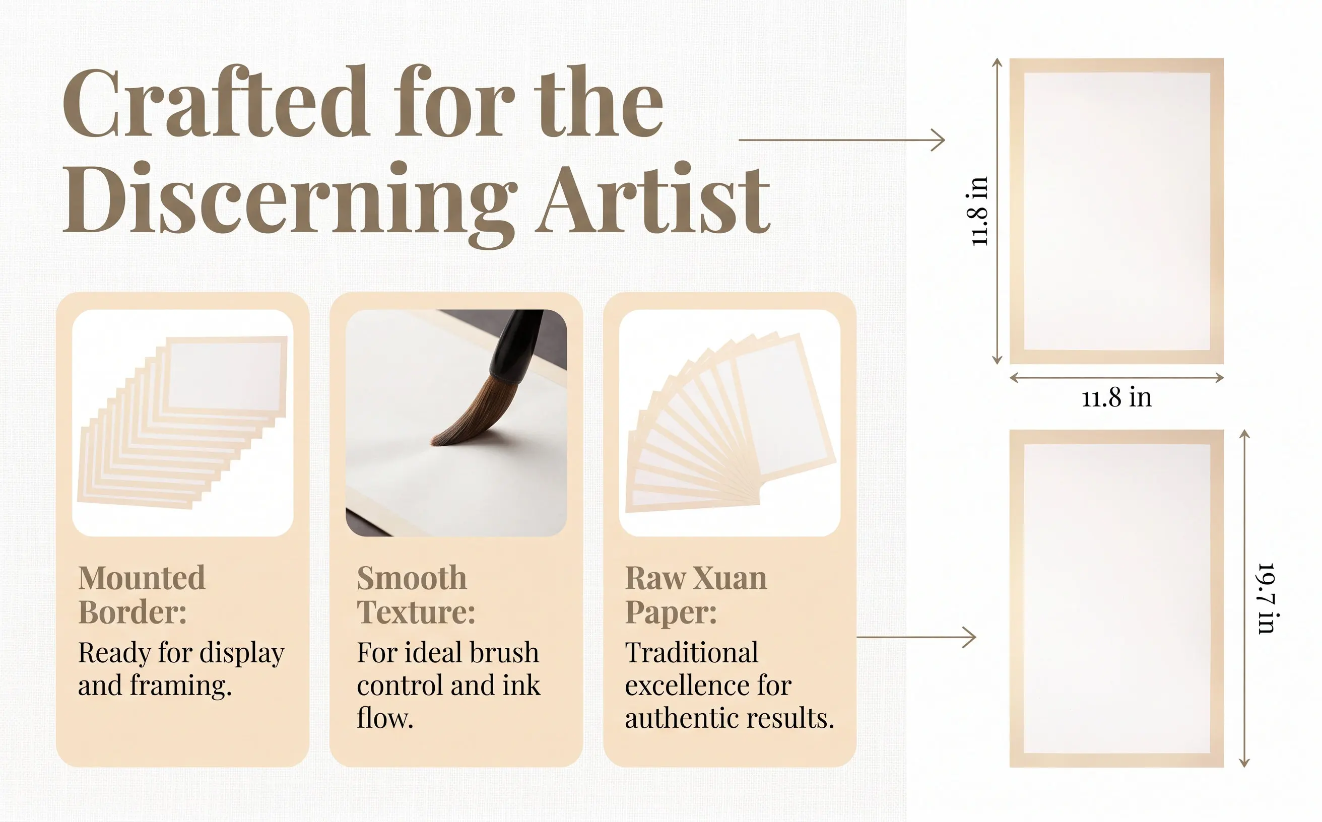 Chinese Calligraphy Paper 10 Sheets Square Rice Paper Pad for Ink Painting Brush Writing Art Practice