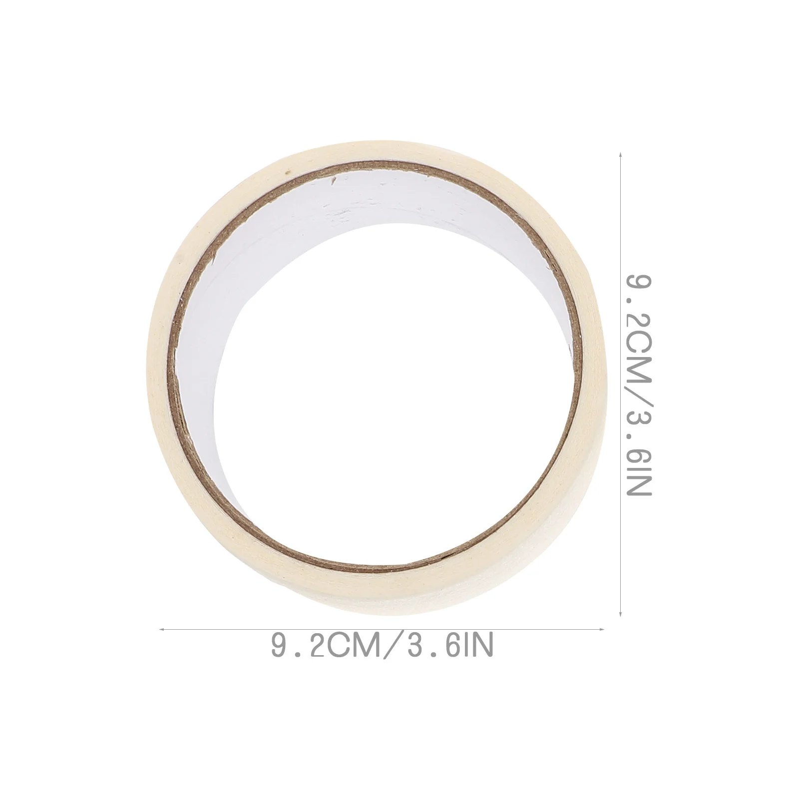 

5 Rolls Sticky Two Sided Tape for Crafts Thin Adhesive DIY Labeling Tapes Masking Painting