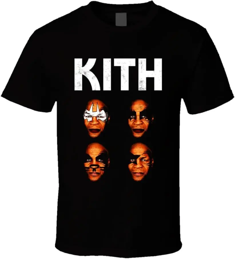 

Iron Mike Tyson Kith Worn Look T-Shirt 100% Cotton O-Neck Short Sleeve Summer Casual Mens T-shirt Streetwear