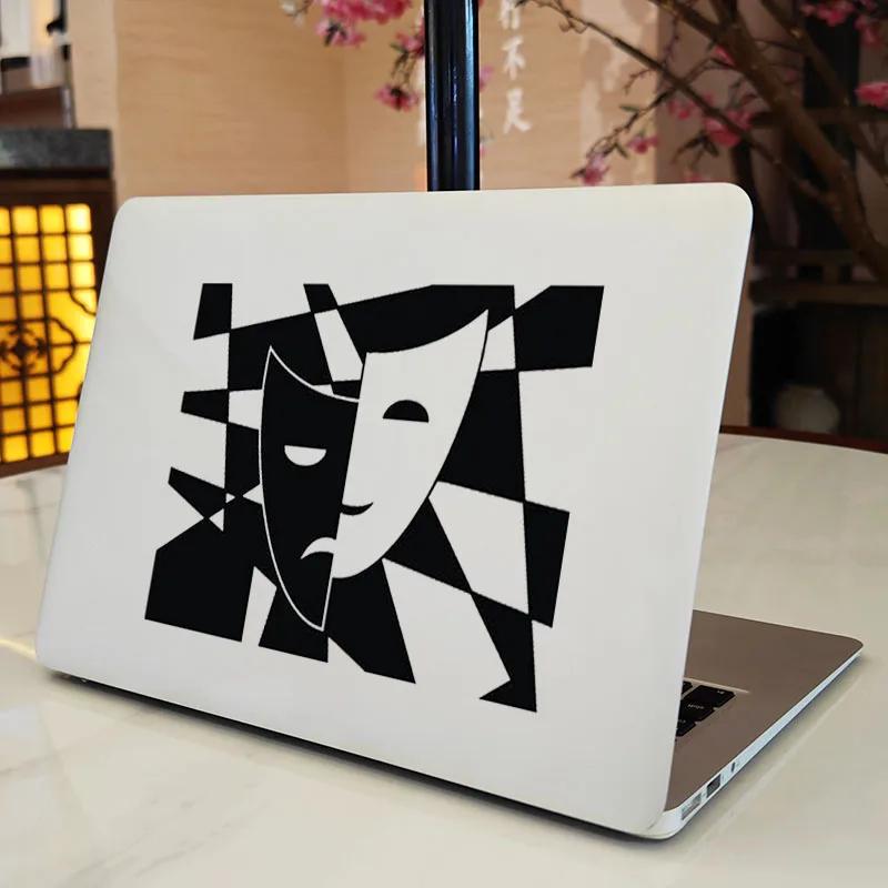 Modern Abstract Painting Vinyl Art Decor Laptop Sticker for Macbook 13 Pro Air Retina 15 Inch Mac Skin Notebook Computer Decal