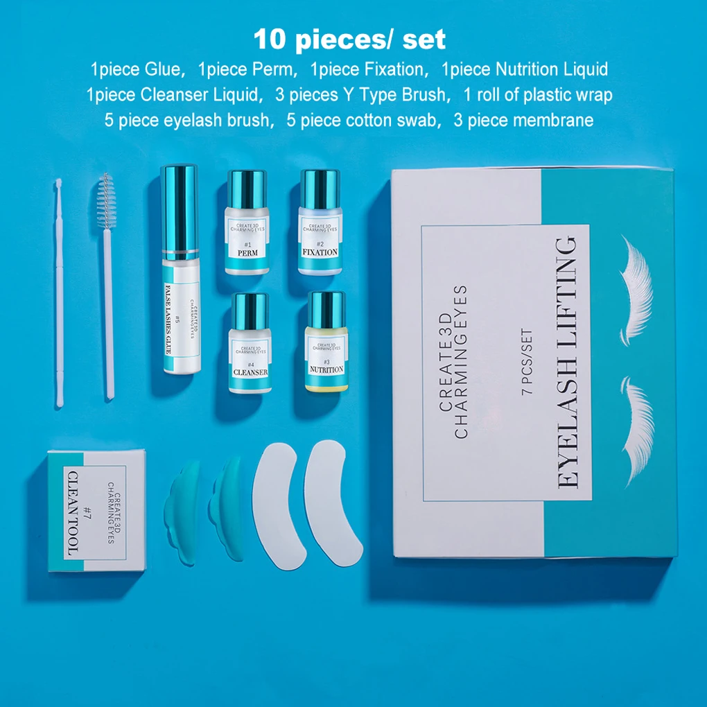 Queratina Brow Lamination Kit, Lash Lift, bom efeito, Eyelash Wave, 1 conjunto