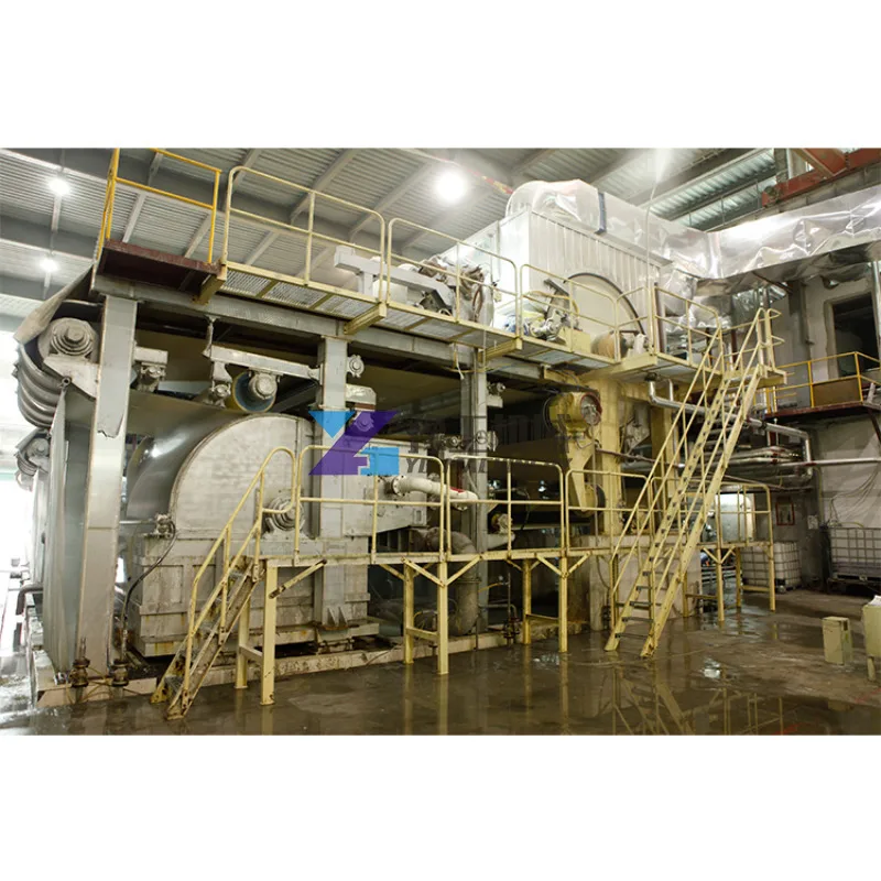 Full Automatic Kraft Paper Processing Machinery Making From Waste Paper Machine