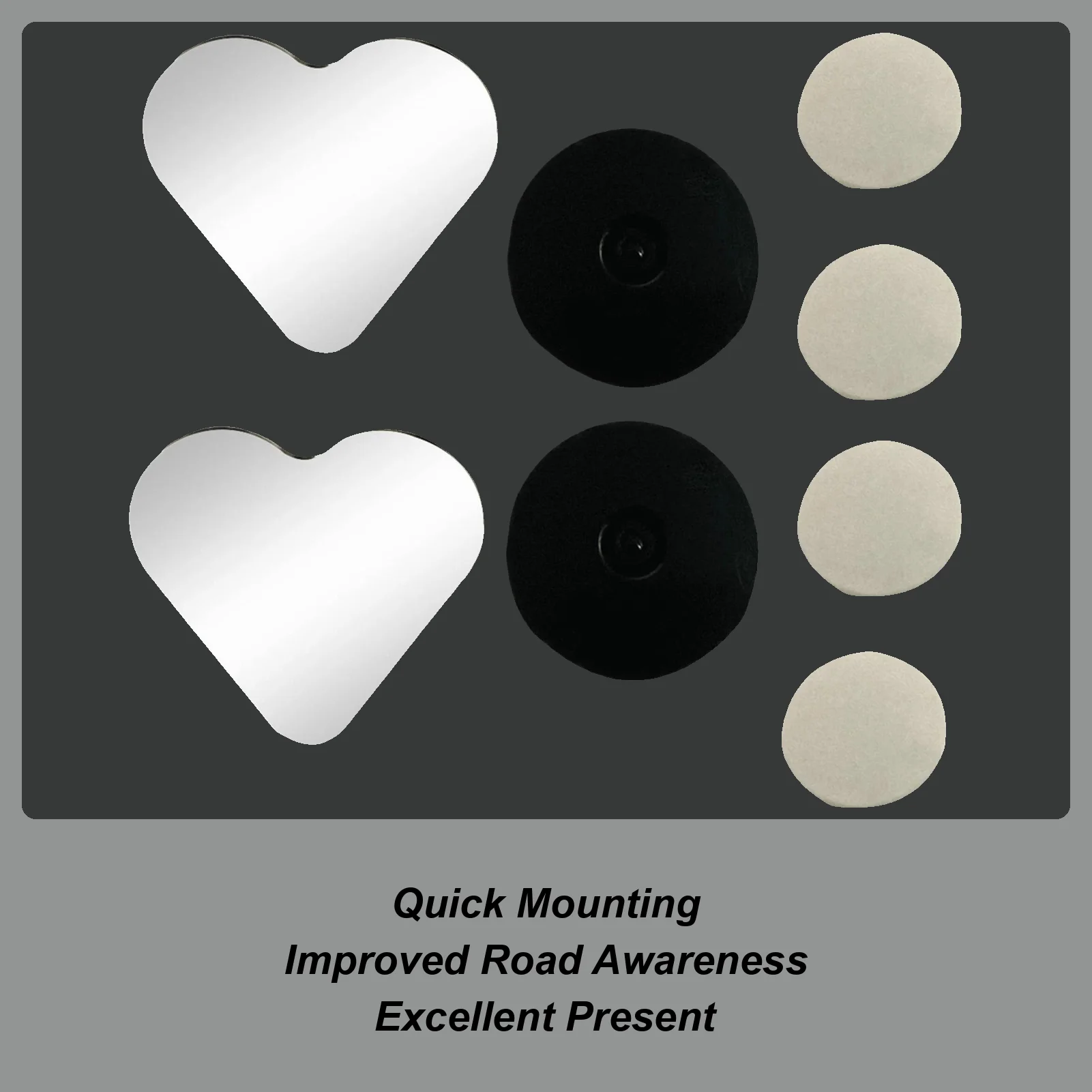 

Зеркала для слепых зон, 2 шт., регулируемое автомобильное боковое зеркало, съемное выпуклое вспомогательное средство для слепых зон, широкий угол, автоаксессуары для