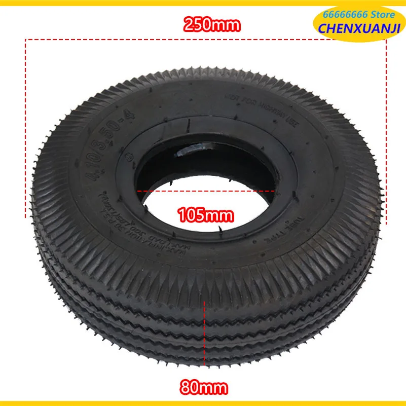 Tyres 4.10/3.50-4 410/350-4 ATV Quad Go Kart 47cc 49cc Chunky 4.10-4 Tire Inner Tube for All Models 3.50-4