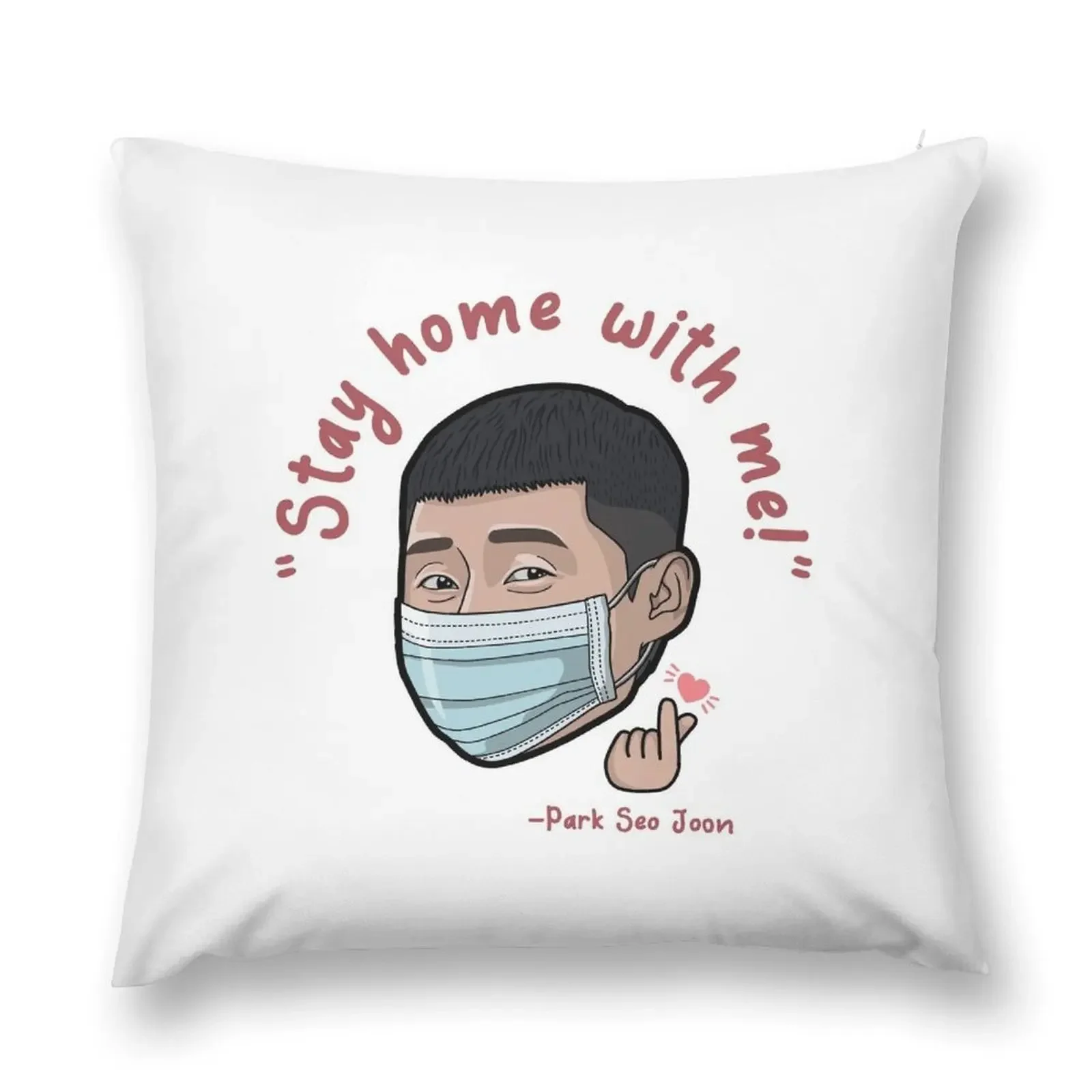 

PARK SEO JOON Oppa (Quarantine Edition) Throw Pillow Decorative Cushion Luxury Sofa Cushions Sofa Cushions pillow