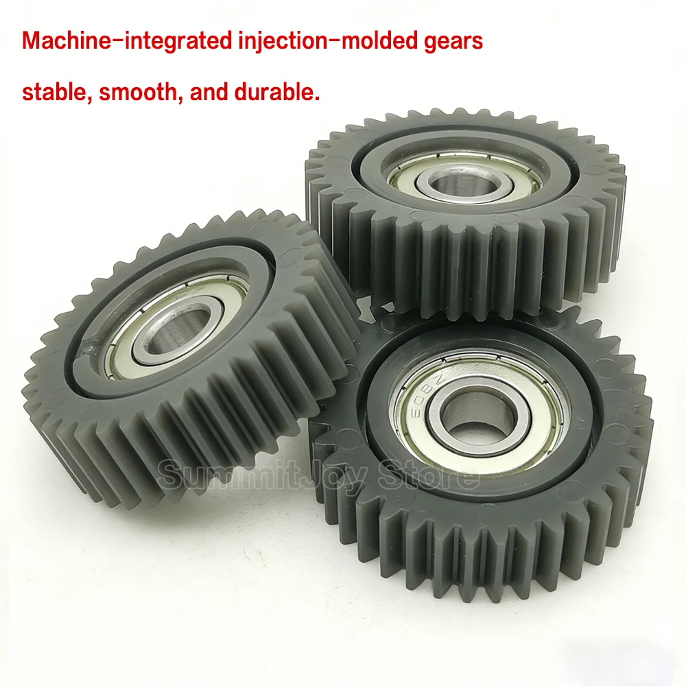 Elektrofahrrad 3-teiliges Motorgetriebe Nylon-Planetengetriebe 37T 40x11mm für Faltrad 250W 350W Motorgetriebe E-Bike Zubehör – Detail 6