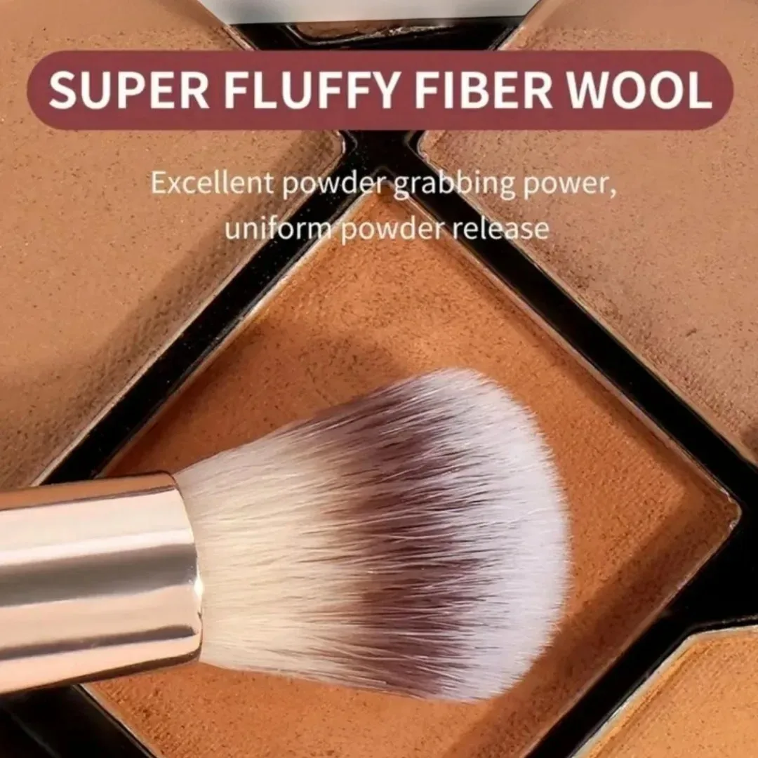 5PCS Dual-Ended Foundation Blush Brush Soft Bristles Professional Cosmetic Loose Powder Concealer Blush Brush Makeup Tools NEW