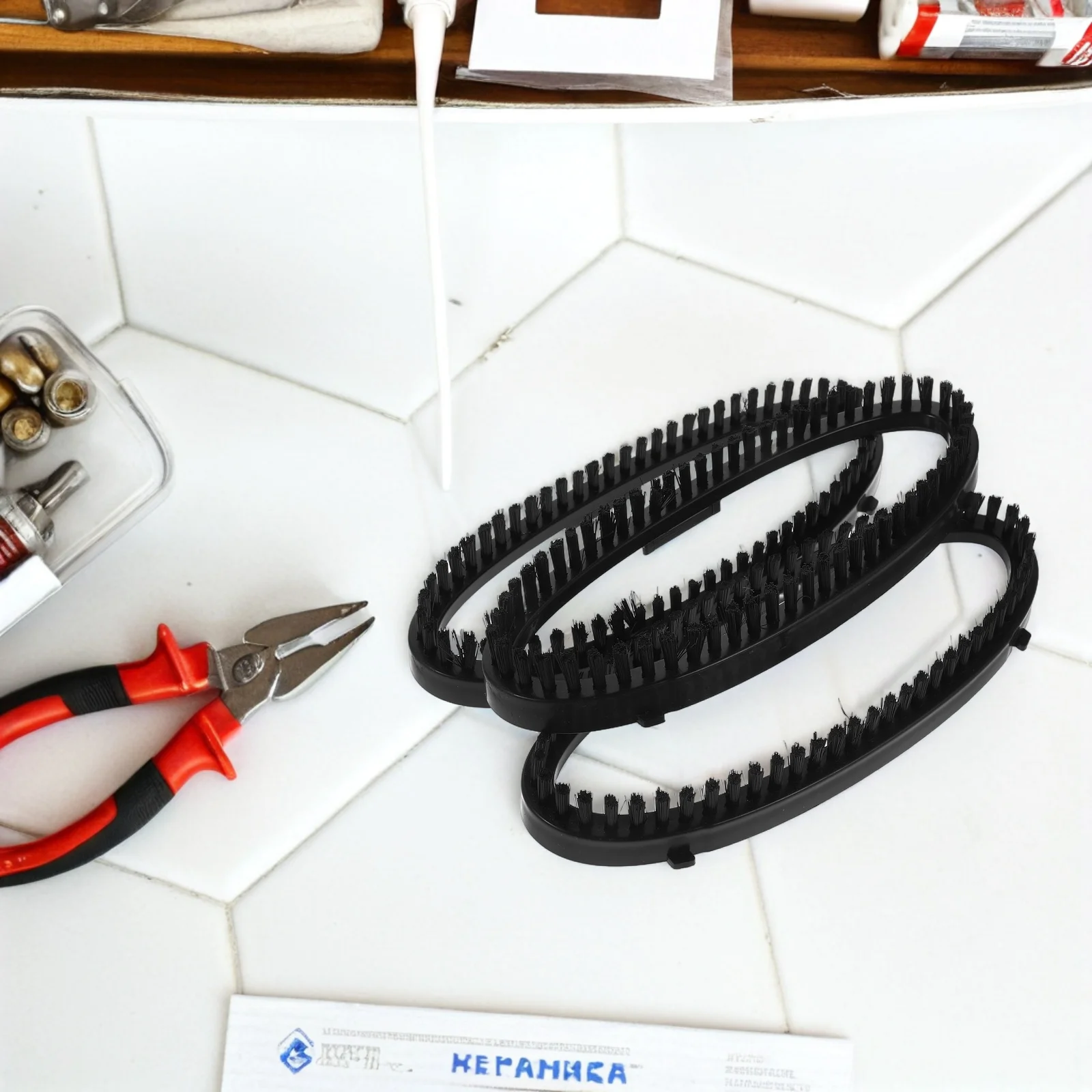 

3pcs Garment Head Replacement Fabric Steamer Brush Attachment For Clothes Cleaning Durable Heat Resistant Efficient Easy Install