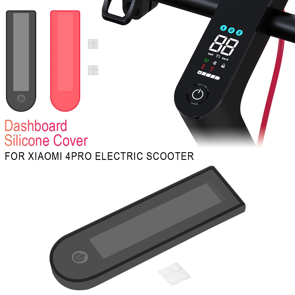 Silicone Dashboard Waterproof Protective Cover Case for Electric Scooter Xiao Mi 4 Pro Display Screen Circuit Board Covers Parts