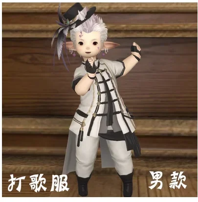 FF14 Cosplay Final Fantasy XIV cosplay costume Daughter's Day idol Uniform Songbird Jacket cosplay costume can custom made size