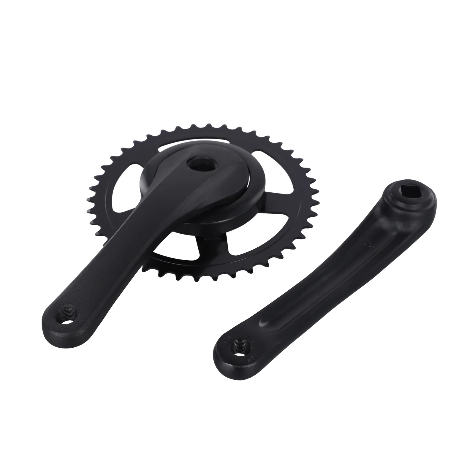 For Bike Repair 42T Bike Crankset 170mm Crankset Square Hole Design High-quality Materials Fully Meet Your Needs