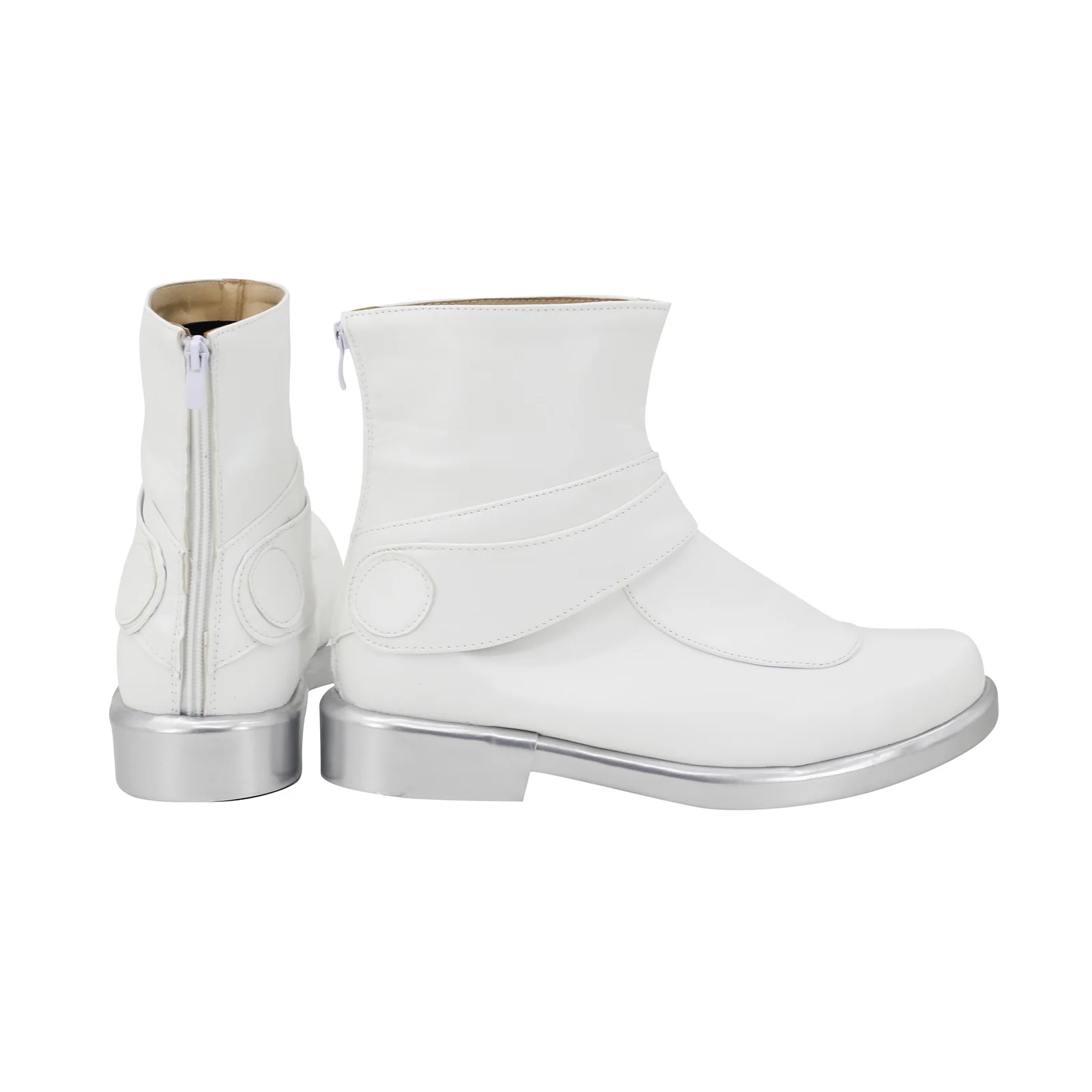 Obi Wan Cosplay Boots  Mens Role Play PU Shoes For Male Adult Costume Accessory Halloween Party Footwear