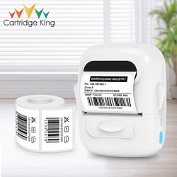 Adhesive Label Printer P50 Mini Portable Thermal Printer Similar to E210 M110 Label Machine DIY Sticker Print Pattern QR Code