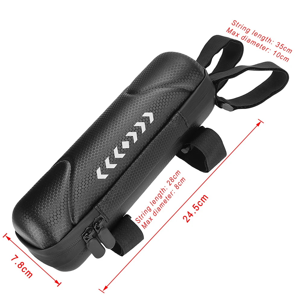 1L Electric Scooter Front Water Bottle Bags Waterproof EVA Hard Shell Bicycle Kettle Case Repair Tools Carrier for M365