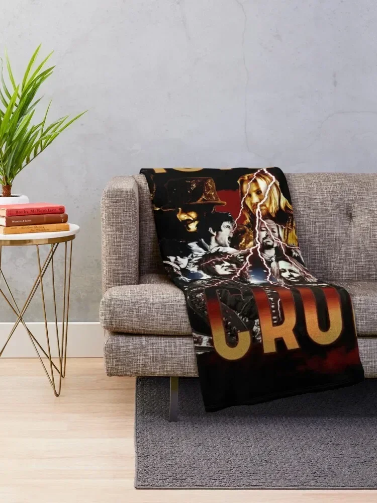 Rock Band m?tleycrue Music Throw Blanket Decorative Beds Blankets For Bed Flannel Blankets