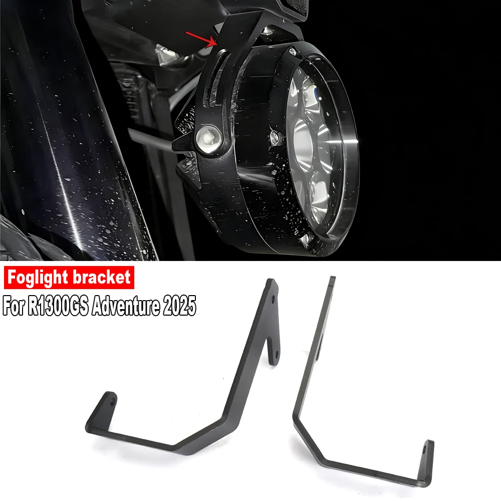 

For BMW R1300 GS R1300GS Adventure 2025 Motorcycle Spotlight Bracket Auxiliary Fog Light Holder Driving Lamp Support