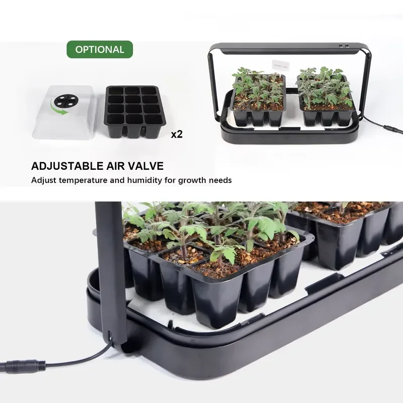 Best Christmas Gardening Gifts Indoor Germination Propagation Kit Planter Seed Starting Full-Spectrum Electronic Auto Grow